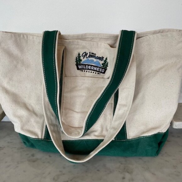 NRA Women’s Wilderness Escape Canvas Large Tote Bag Very Rare - Picture 4 of 16